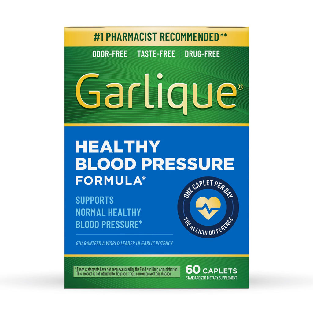 Odorless Vegan Garlic Extract Supplement 60 Caplets G2411