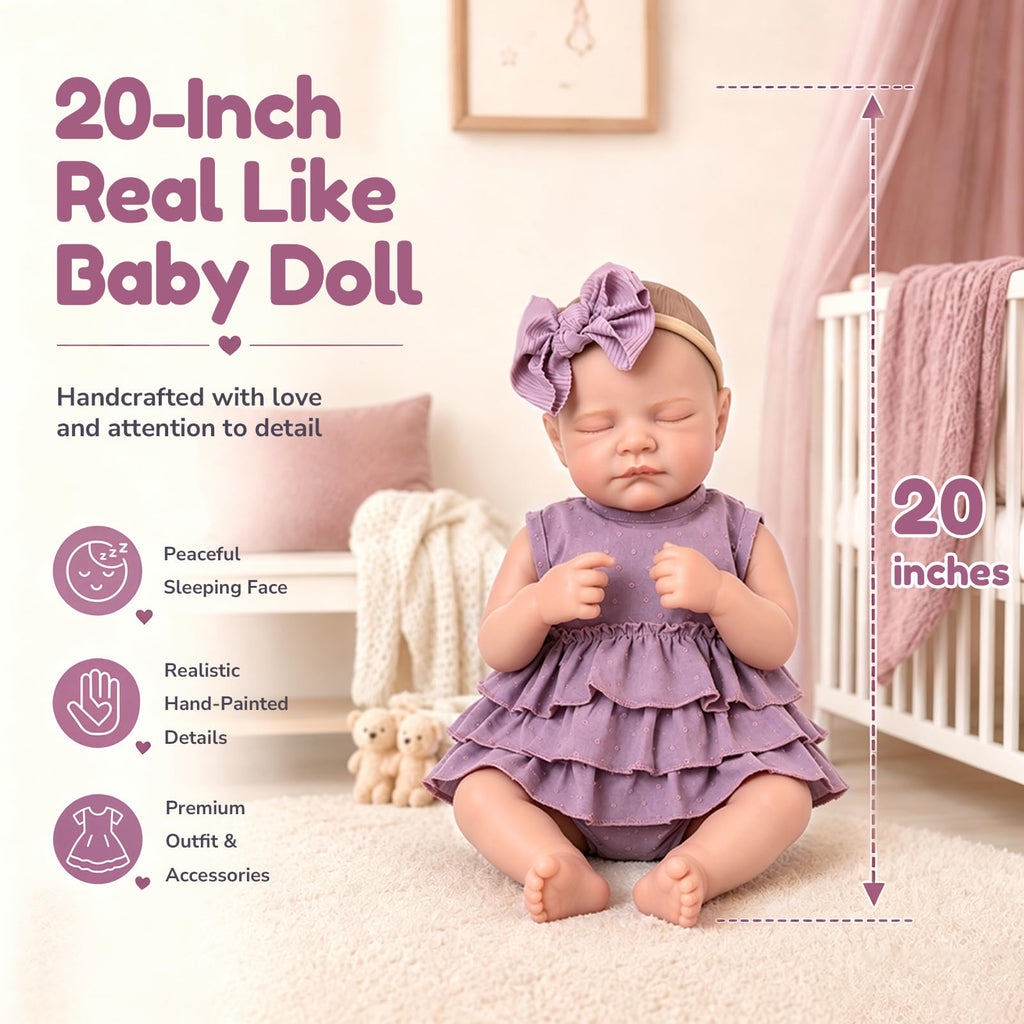 20-Inch Baby Girl Dolls B188
