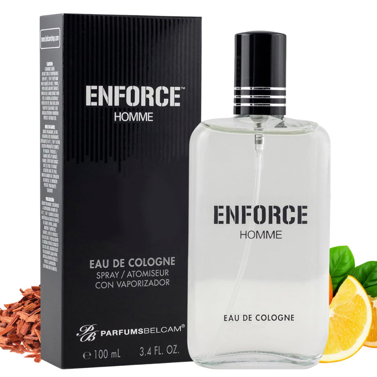 Eau de Toilette Spray Woody Sandalwood Citrus Musk 3.4 Fl Oz Q35408