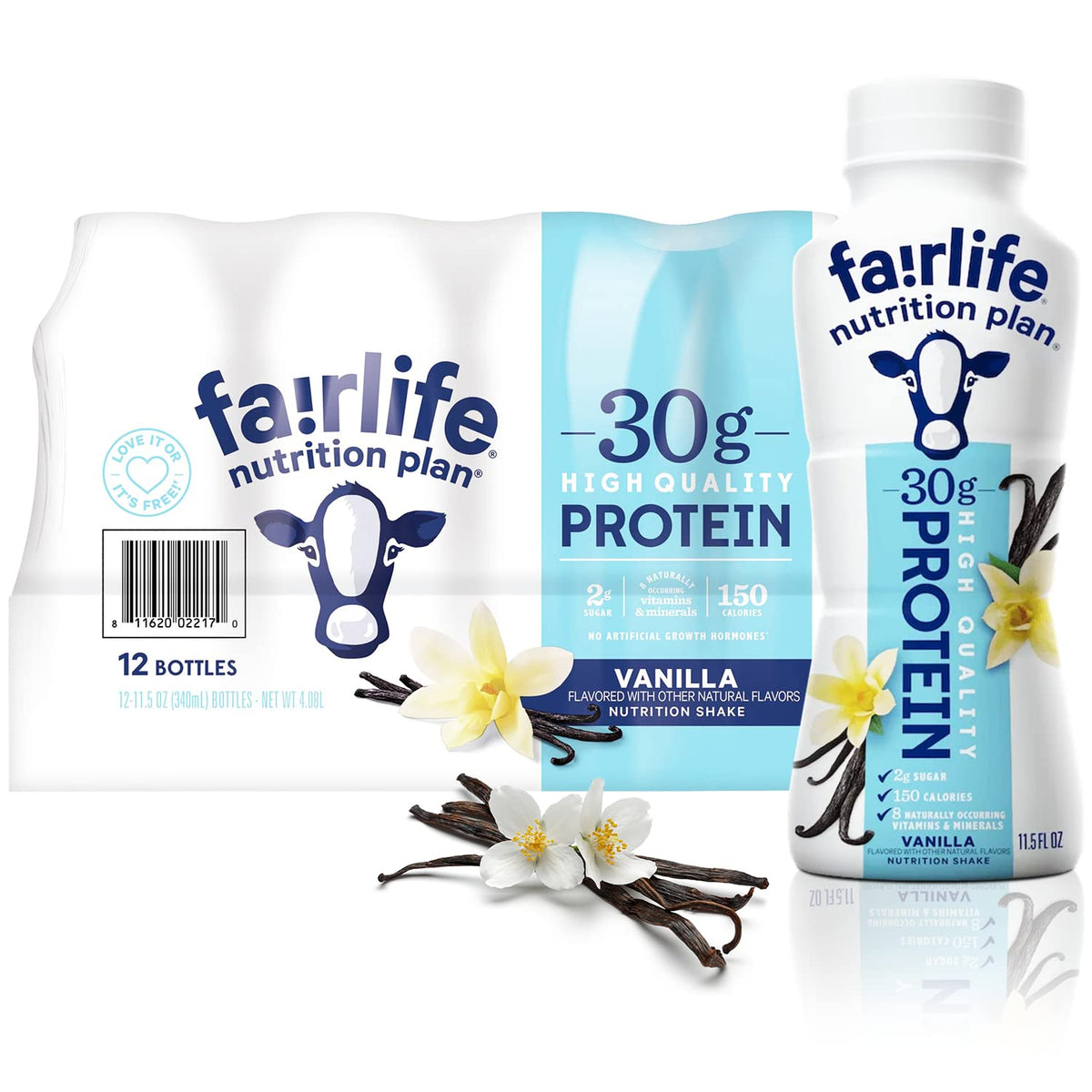 Vanilla Protein Shakes Pack of 12 Q50657