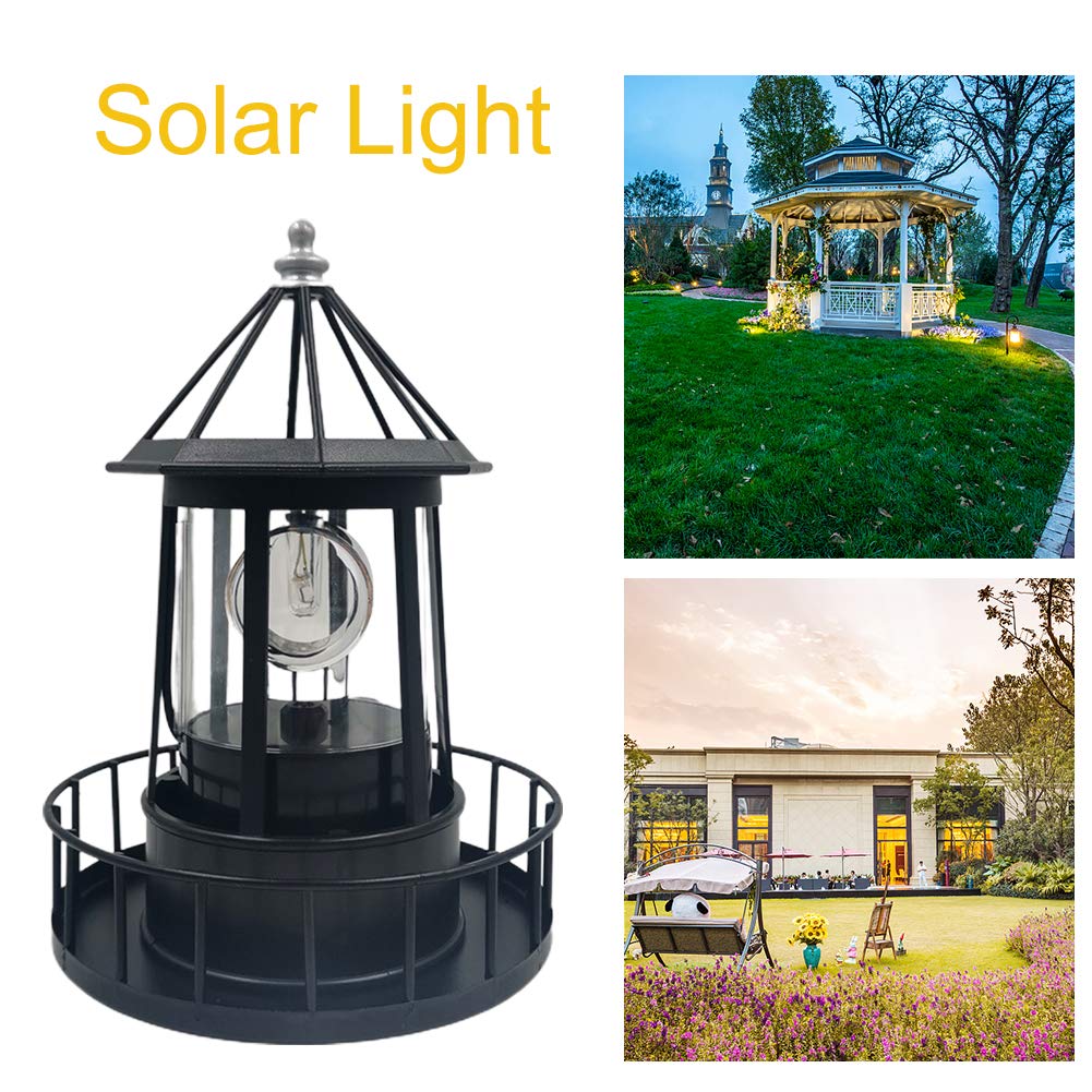 Solar Powered LED Lighthouse C6843