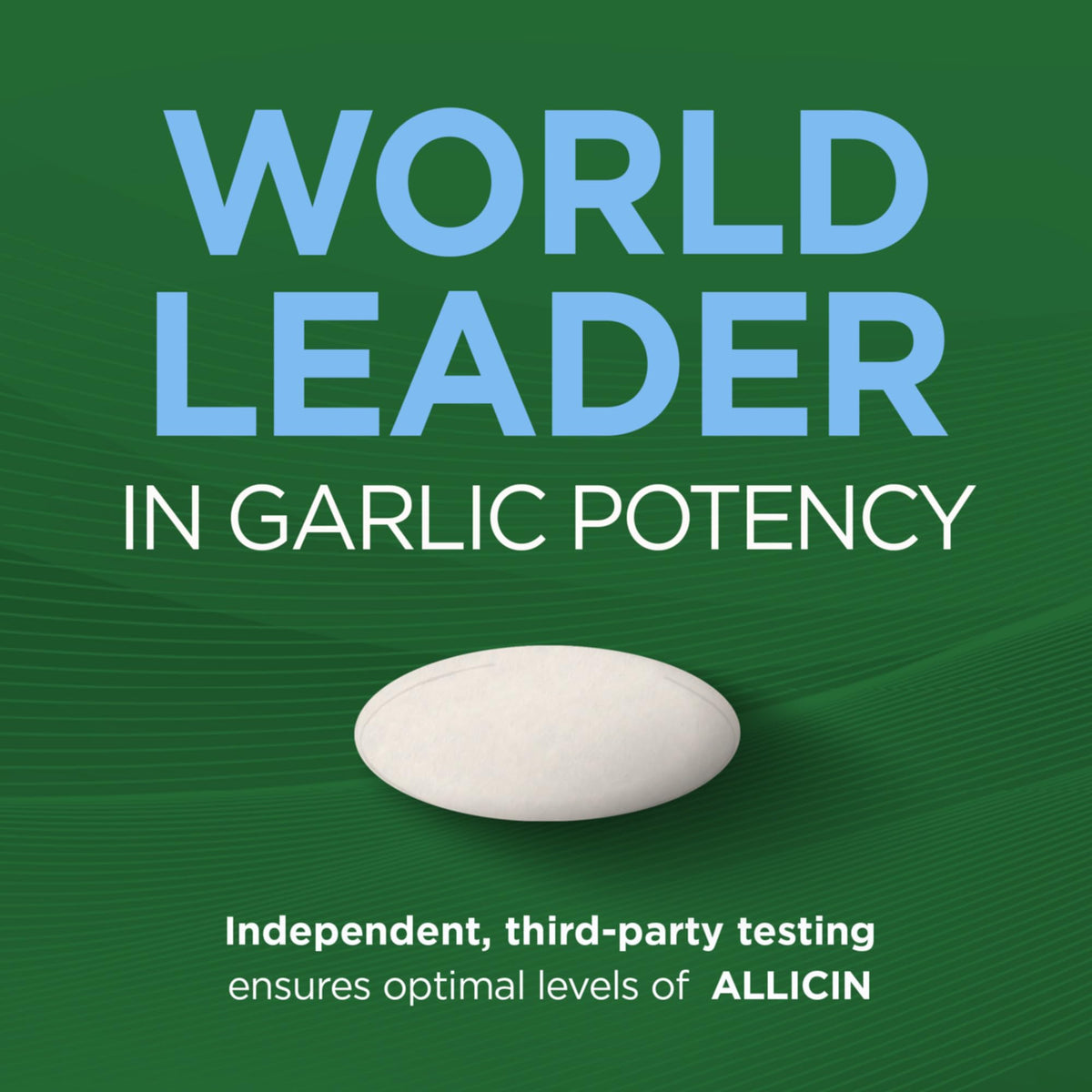 Odorless Vegan Garlic Extract Supplement 60 Caplets G2411