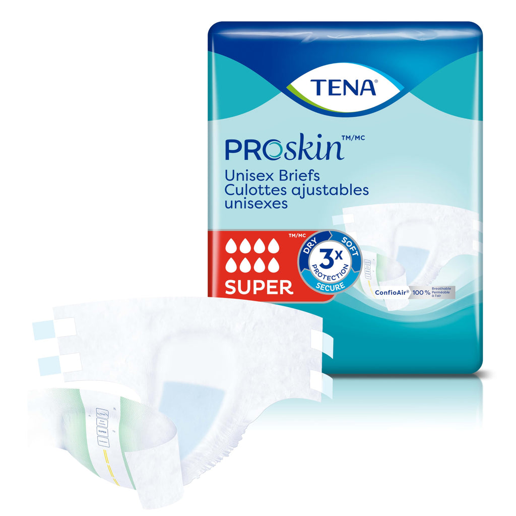 Adult Incontinence Diapers, M, 14ct P91848
