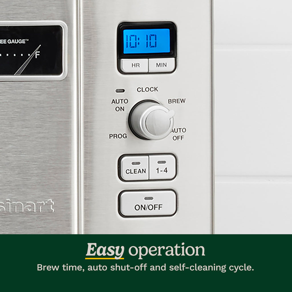 Programmable Self-Cleaning 12-cup Drip Coffee Maker D599