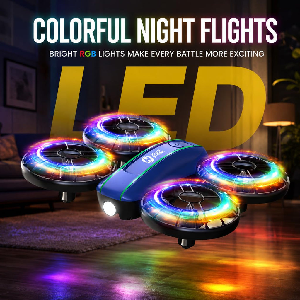 Mini Drone 2-Player Indoor RC Quadcopter Set with 4 Batteries G366398