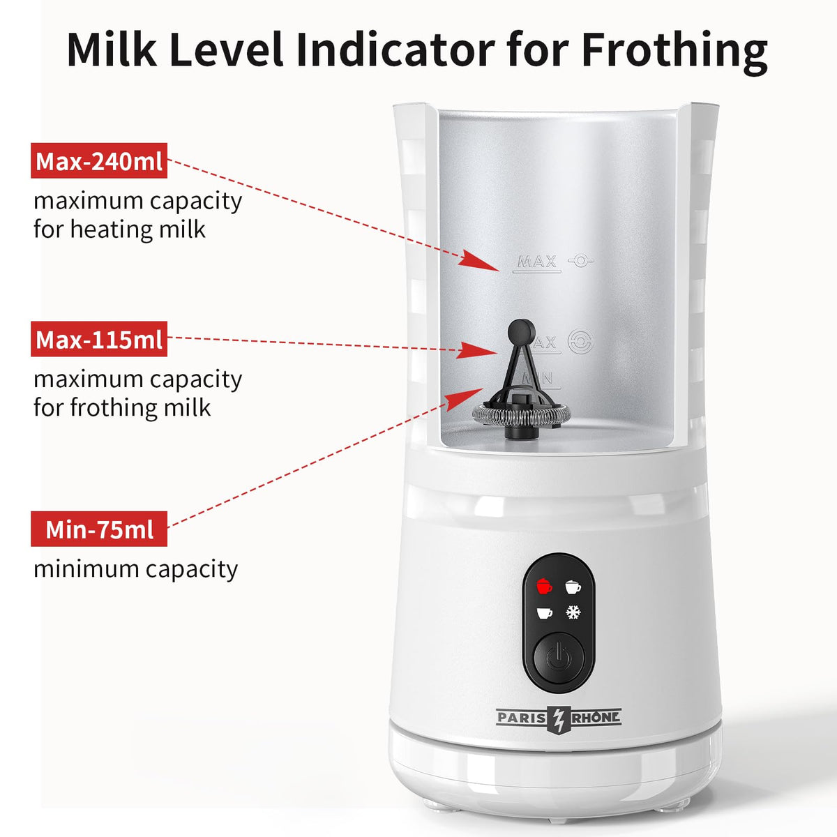4-in-1 Electric Automatic Milk Frother R414914
