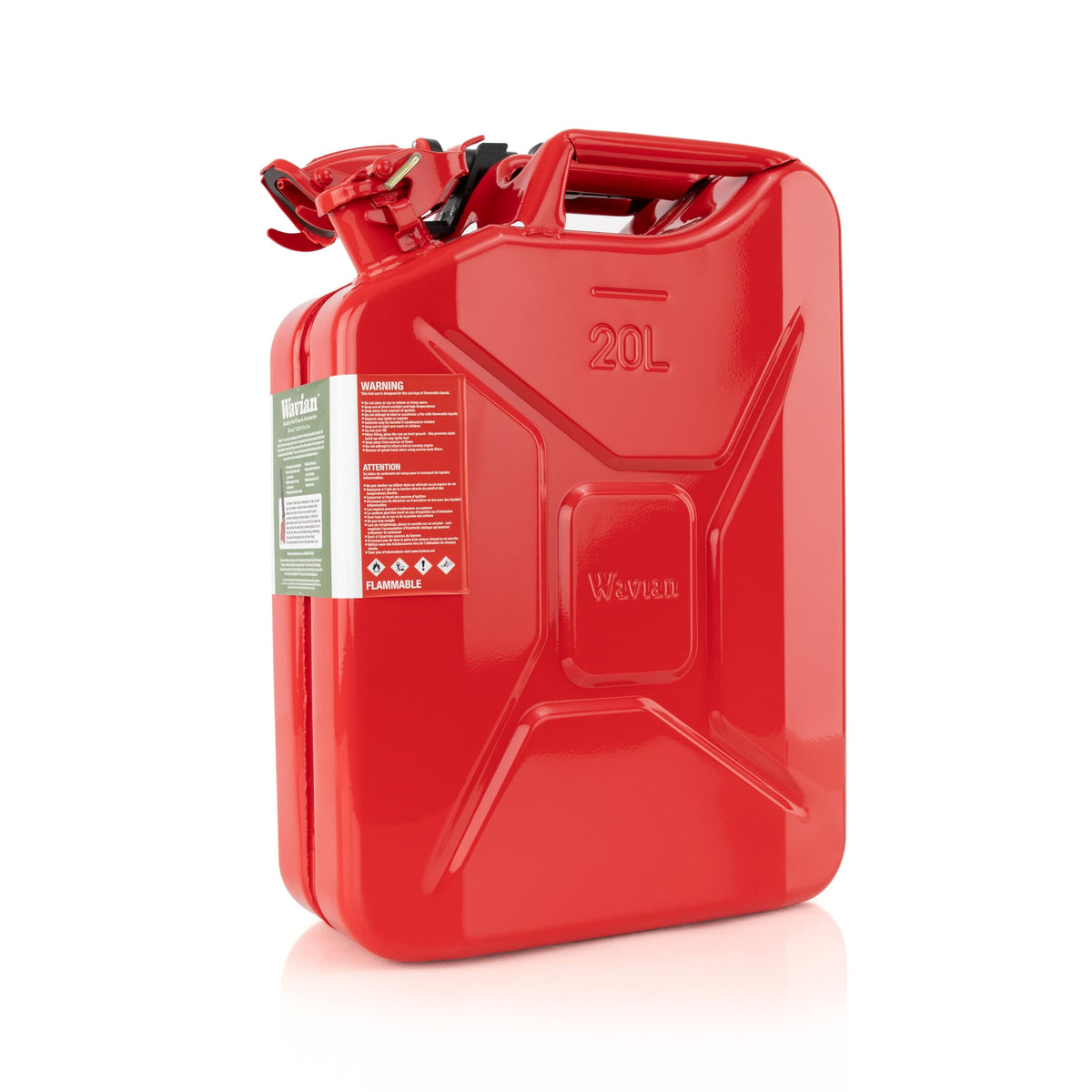 Red 20 Litre Metal Gas Can P703074