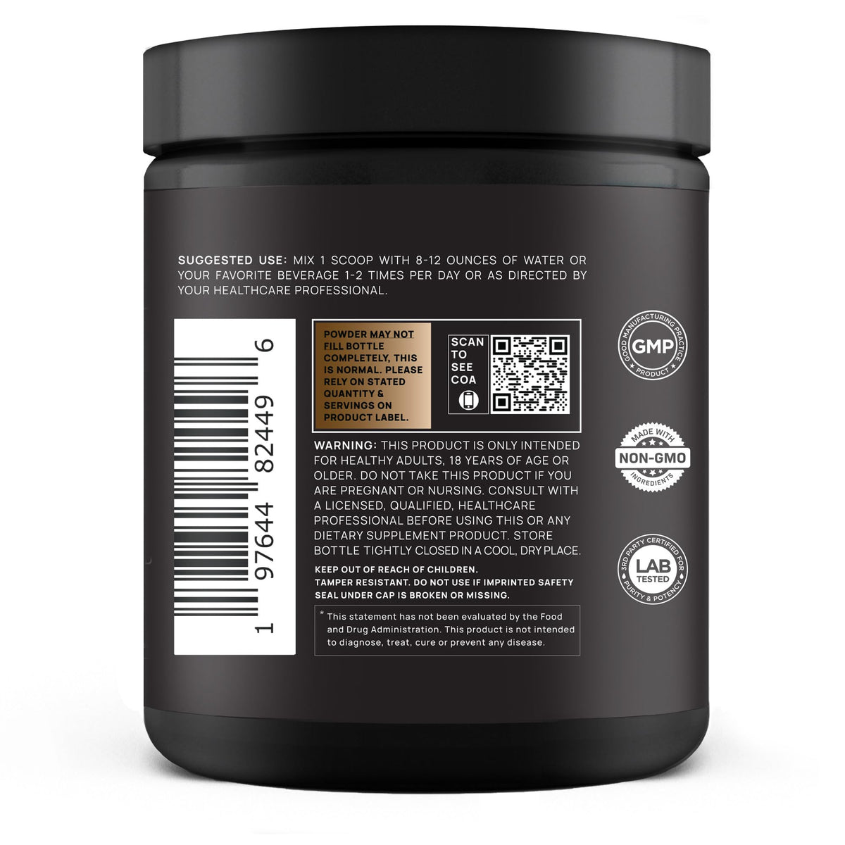 Chocolate Collagen Powder with Probiotics, Hyaluronic Acid & Biotin Q8477