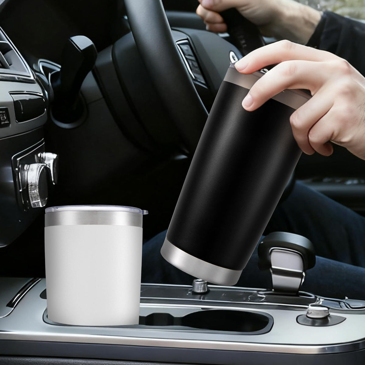 20 oz Stainless Steel Insulated Tumbler with Lid Q5296