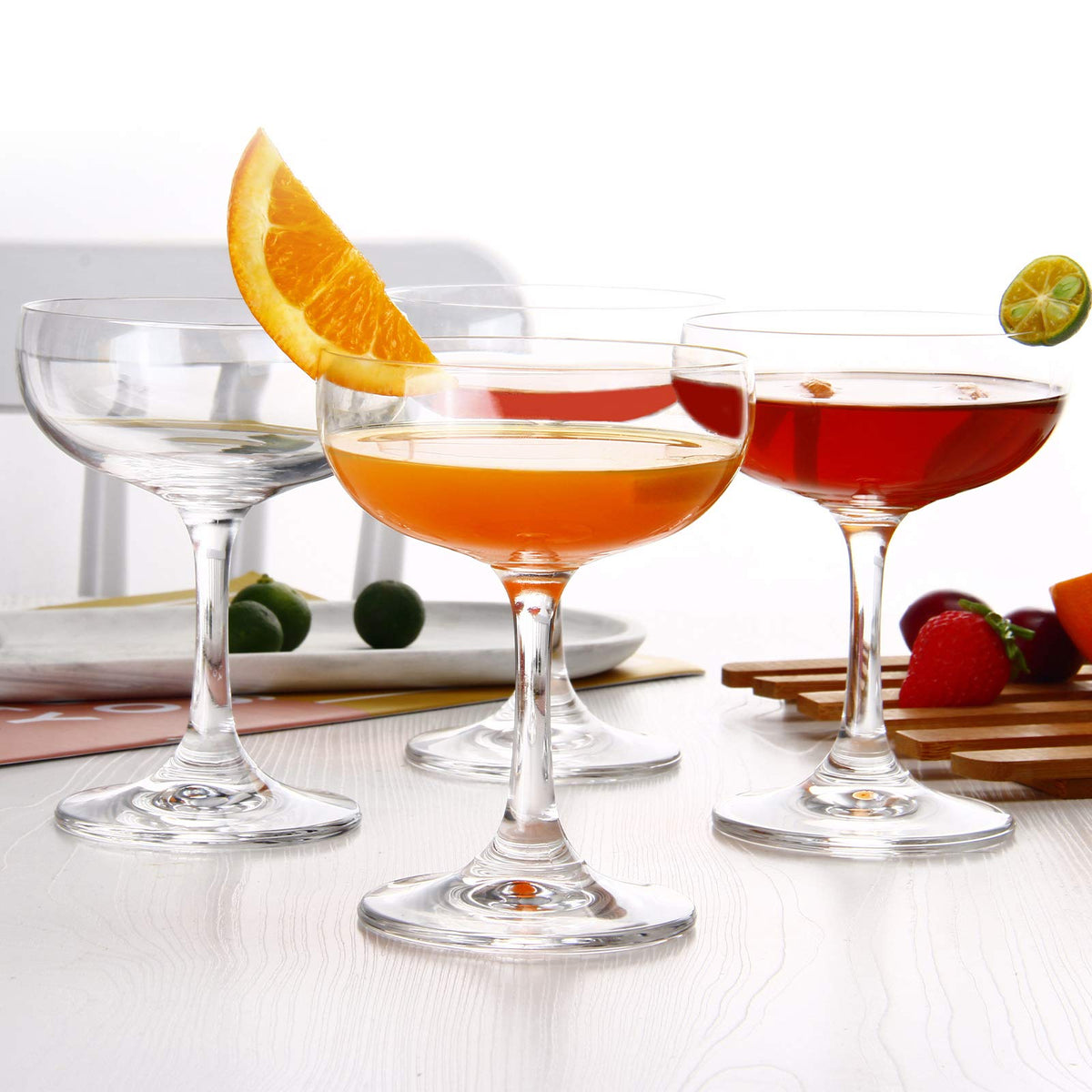 Crystal Coupe Glasses Set of 6 H738884