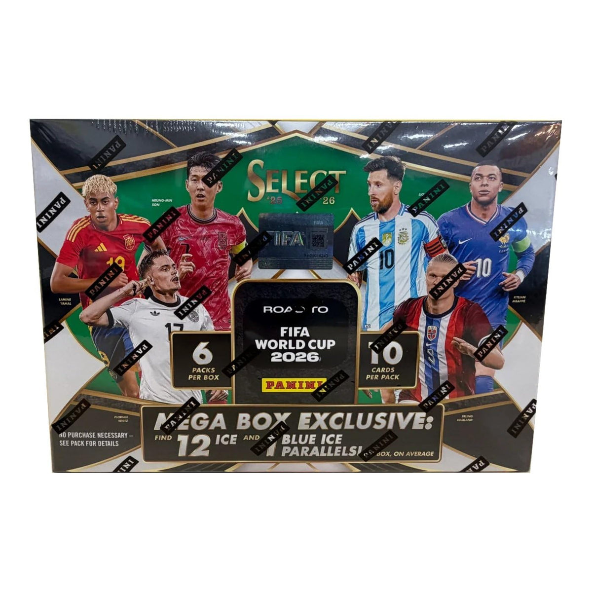 Panini Select Road to FIFA World Cup Soccer Mega Box S255