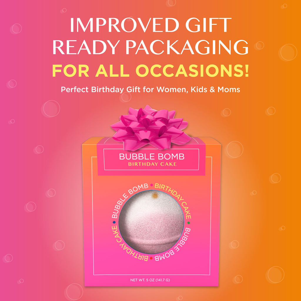 Birthday Cake Bath Bombs 1 Pack M4936