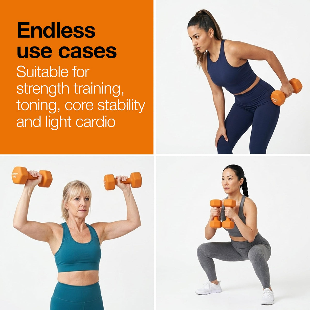 Neoprene Dumbbell F844