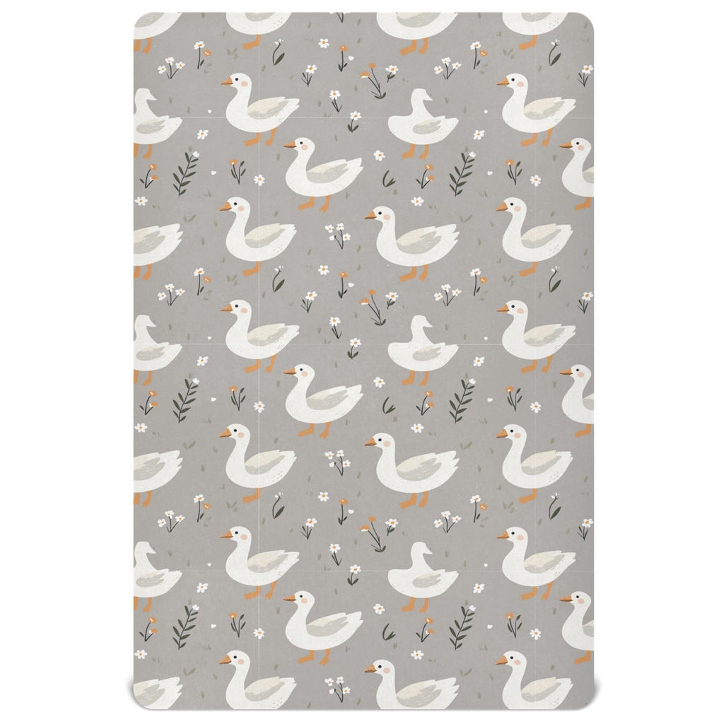 Soft Breathable Microfiber Crib Sheet Fits Standard Size Crib Mattress B58397