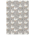 Soft Breathable Microfiber Crib Sheet Fits Standard Size Crib Mattress B58397