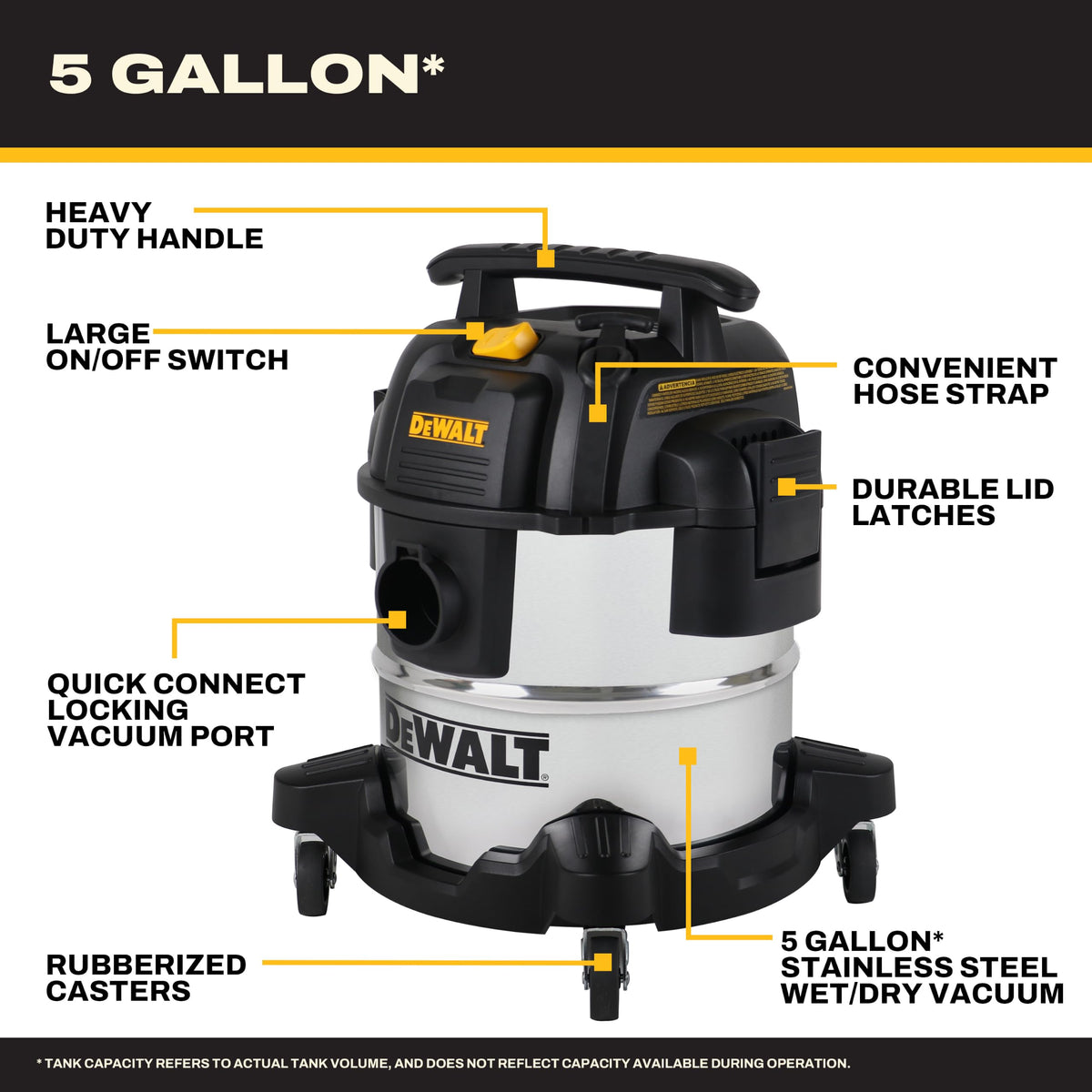 5 Gallon Wet and Dry Shop Vacuum with Blower L39396