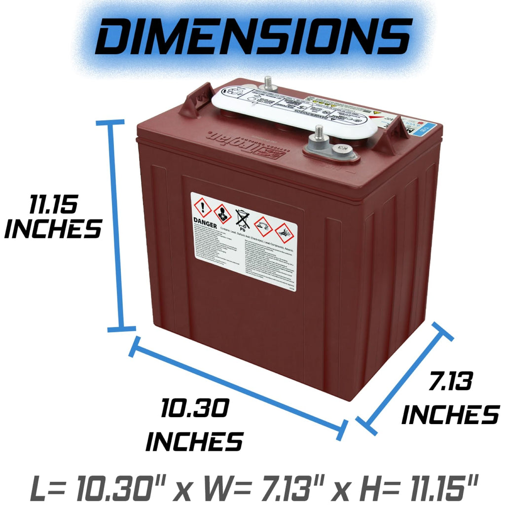 6V 240Ah Deep Cycle Battery 4 Pack L809568