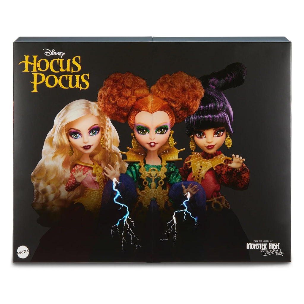 Dolls Set with Articulated Figures, Witchy Dresses, and Accessories M999