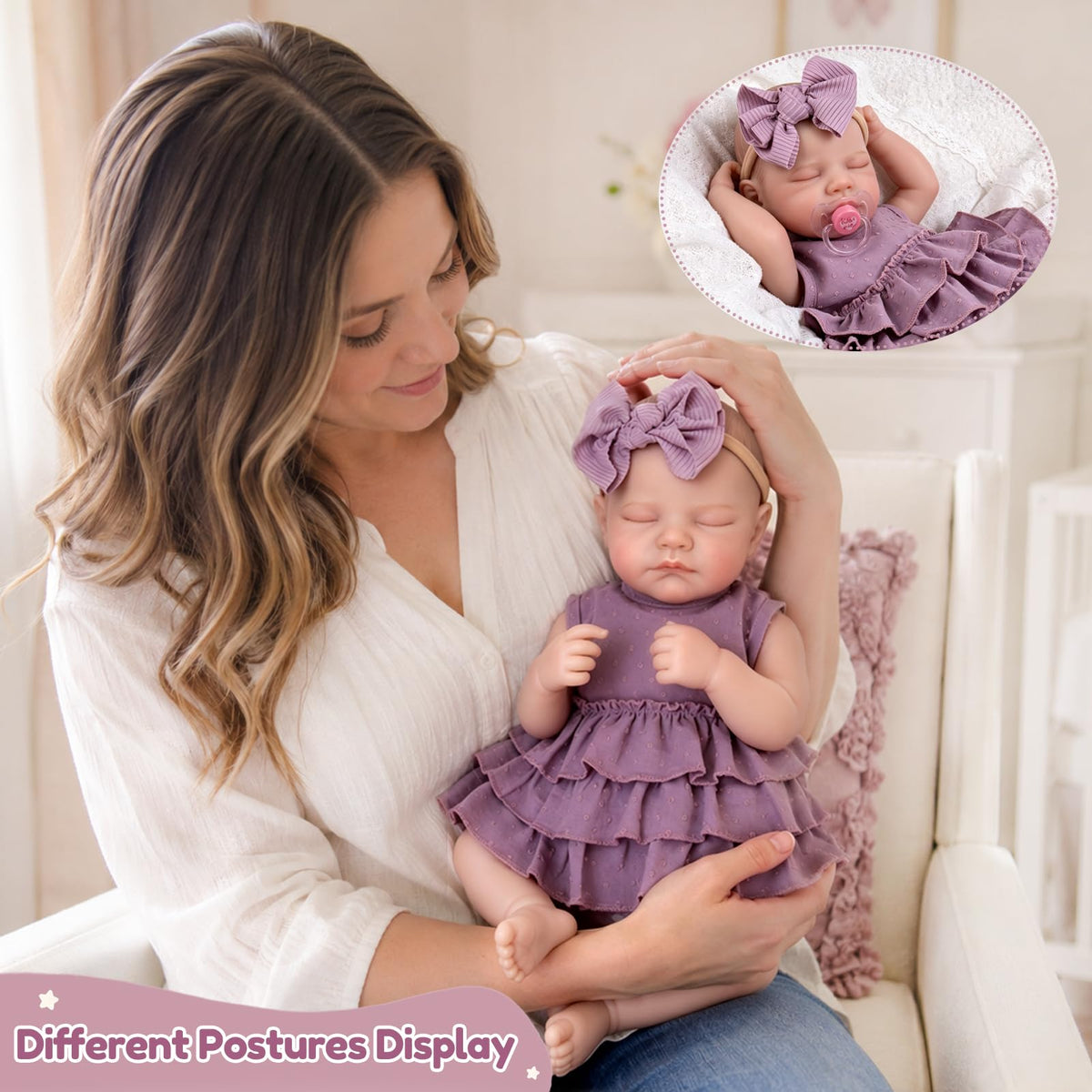 20-Inch Baby Girl Dolls B188