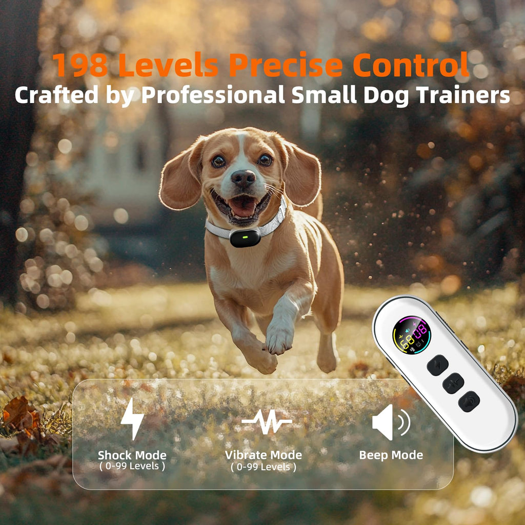 Ultra-Light Slim Dog Training Collar with Remote C235