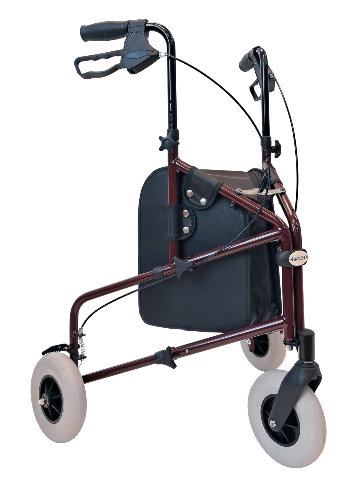 Lightweight Retractable 3 Wheel Walker with Balloon Tires P656