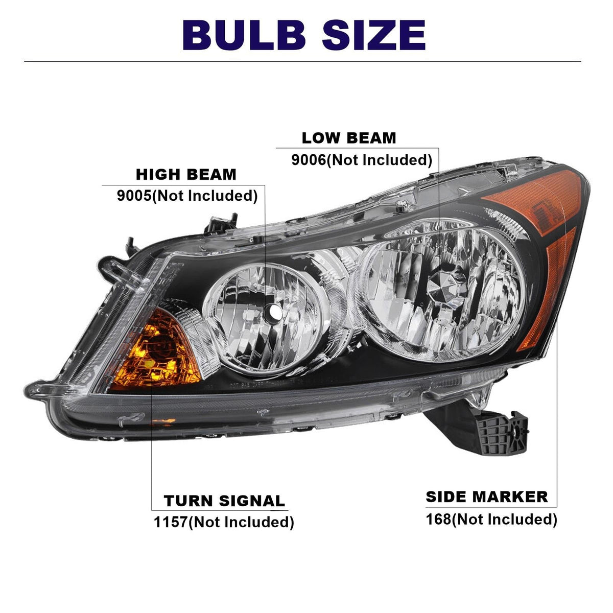 Headlights with Amber Reflector Z574455