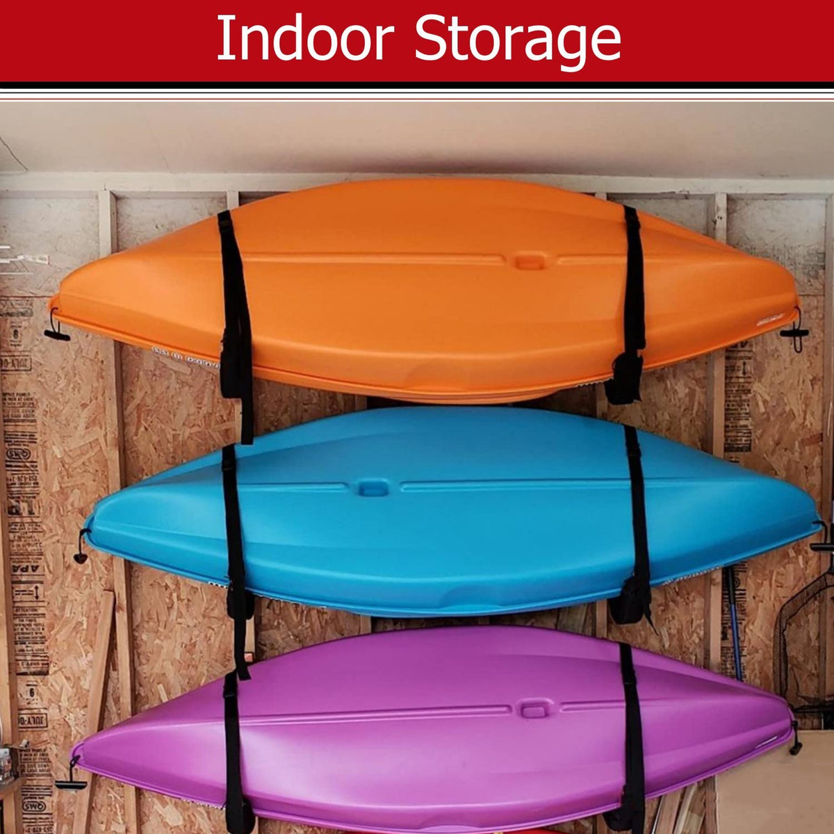 Wall Mount Kayak Storage Hooks Z44750