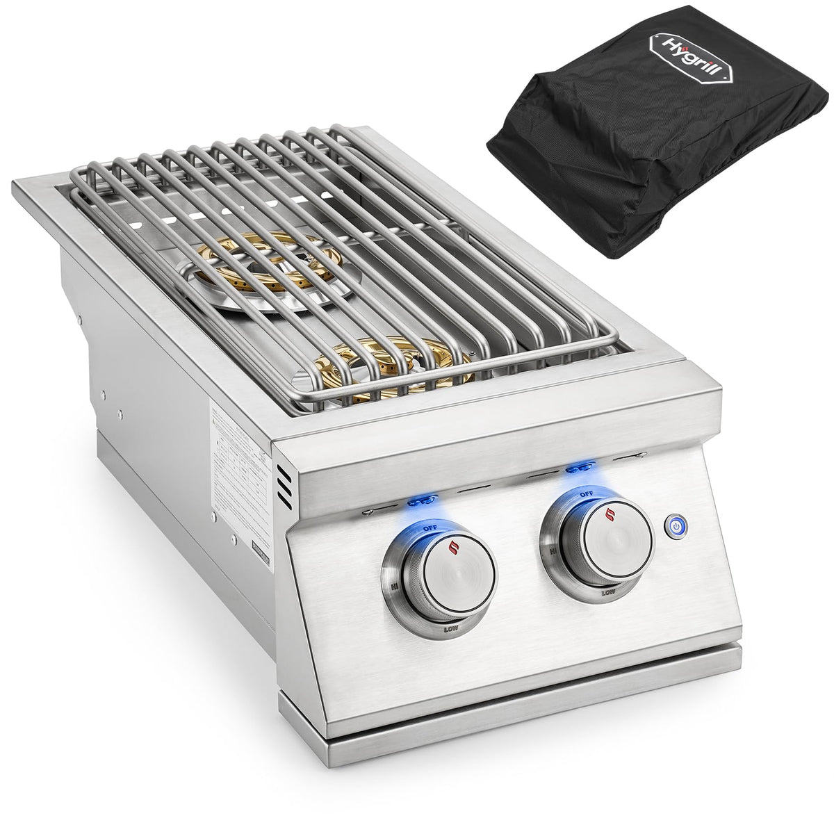24,000BTU Liquid Propane Double Side Burner R1746