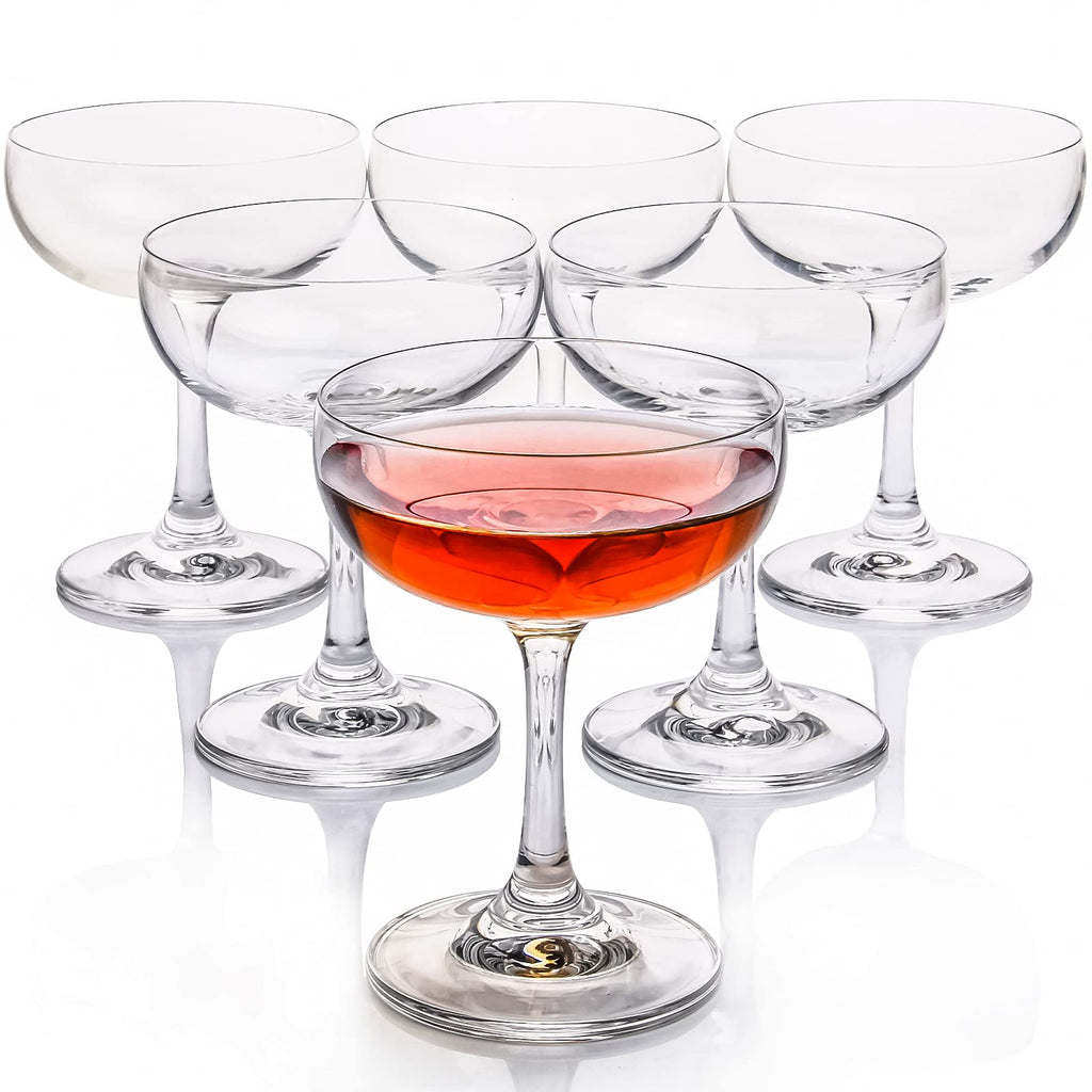 Crystal Coupe Glasses Set of 6 H738884