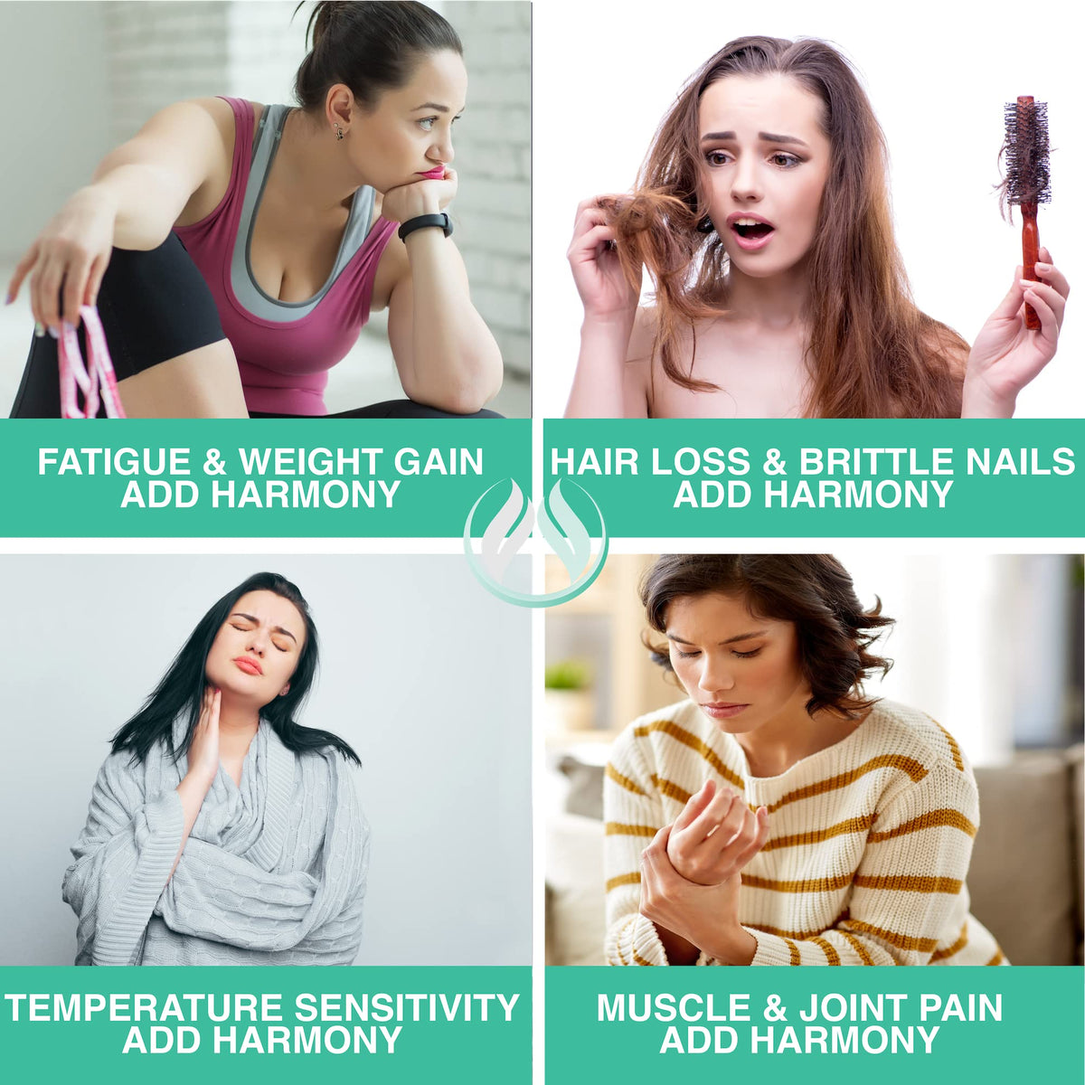 Thyroid Support Supplement with Iodine, Ashwagandha, Zinc, Selenium, Vitamin B12, Kelp, Magnesium, L Tyrosine C3116