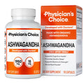 Organic Ashwagandha Root Powder 1950mg 90 Veggie Capsules G39638