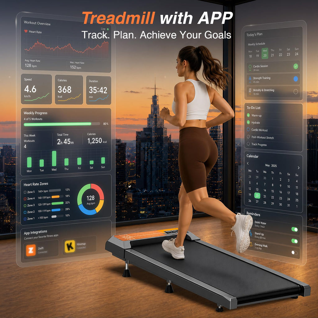 Walking Treadmill Pad with Adjustable 8% V485227