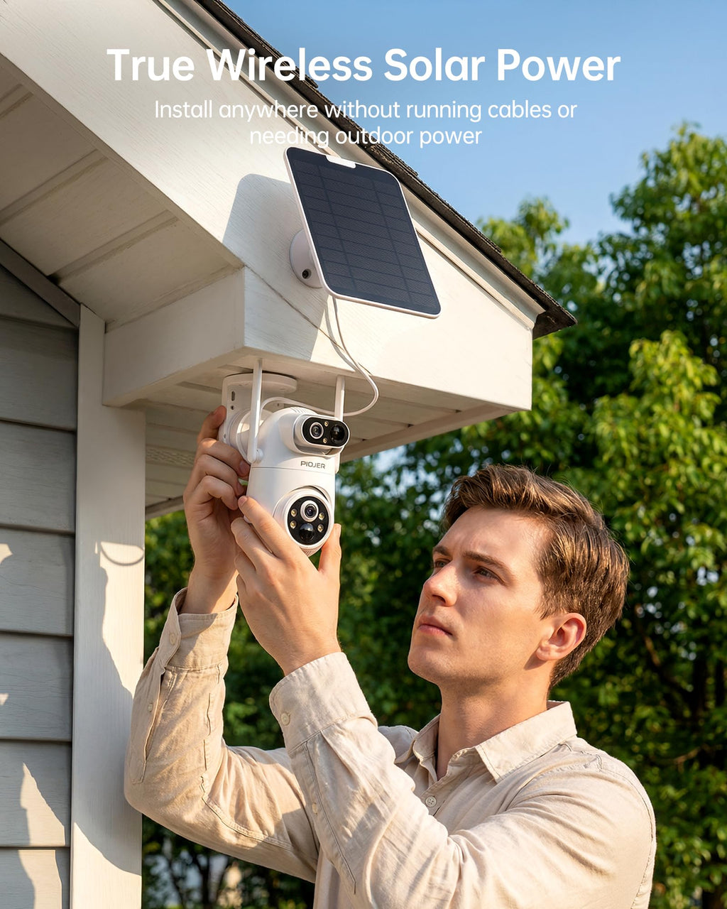 Wireless Outdoor Security Cameras 4-Pack B347