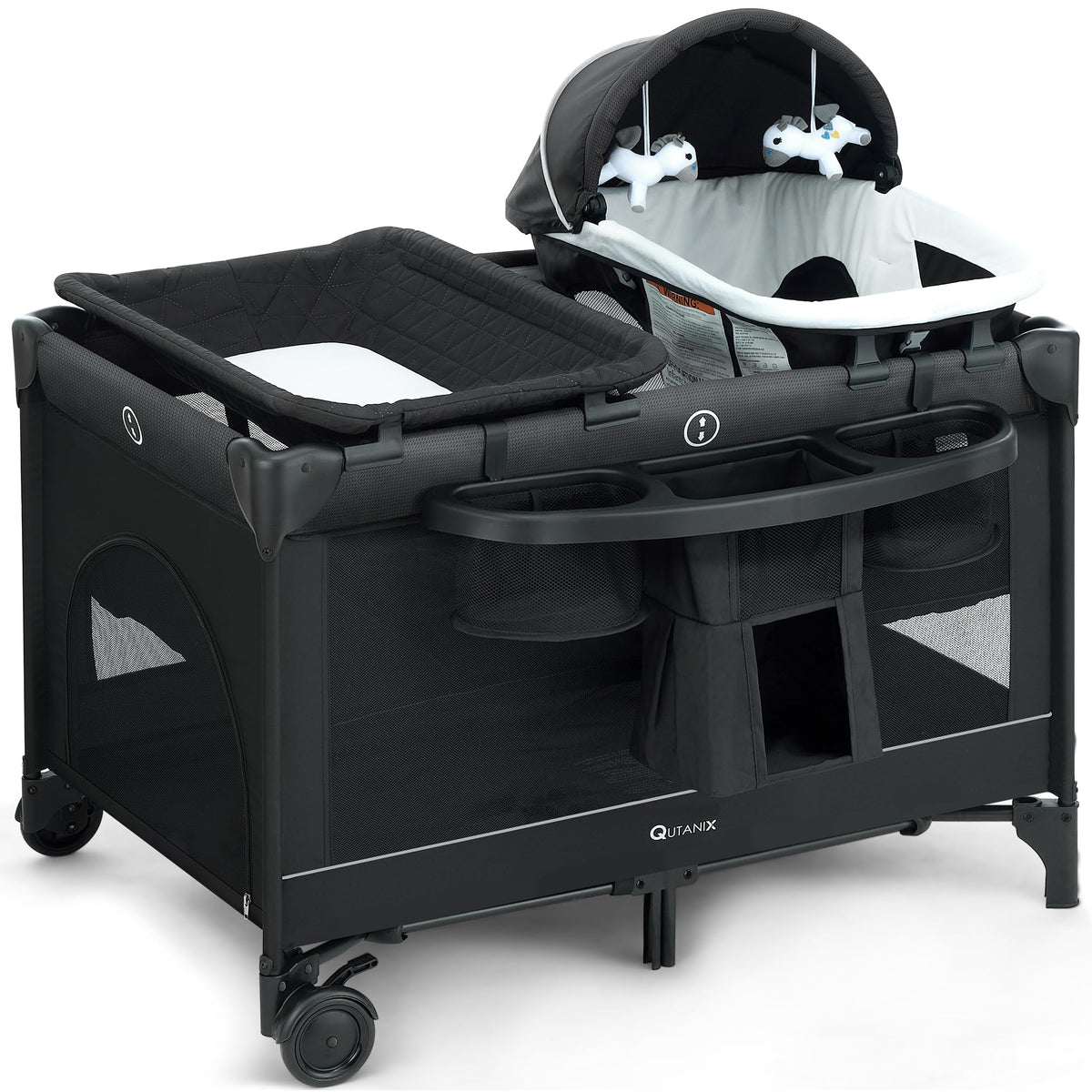 5-in-1 Pack and Play with Bassinet and Changing Table B925397
