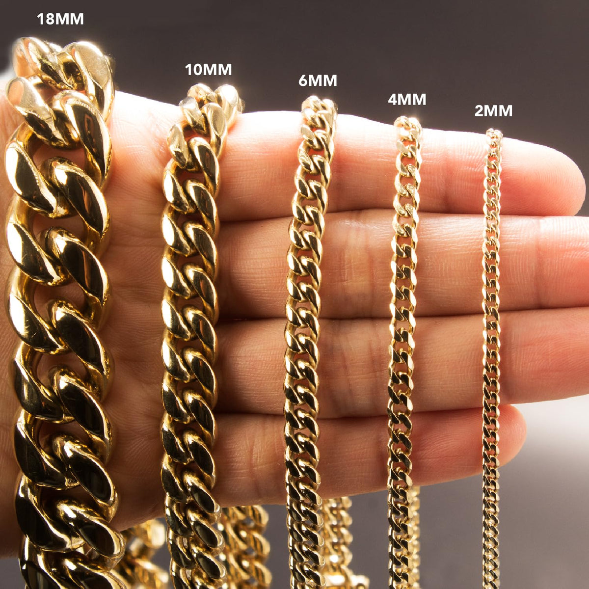 Miami Cuban Link Chain 6mm V951214