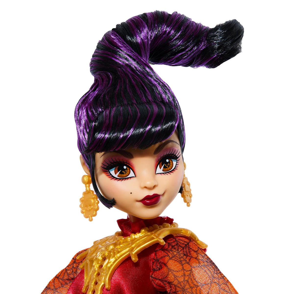 Dolls Set with Articulated Figures, Witchy Dresses, and Accessories M999