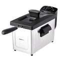 3.2-Qt Electric Deep Fryer with Adjustable Temperature Control F39389