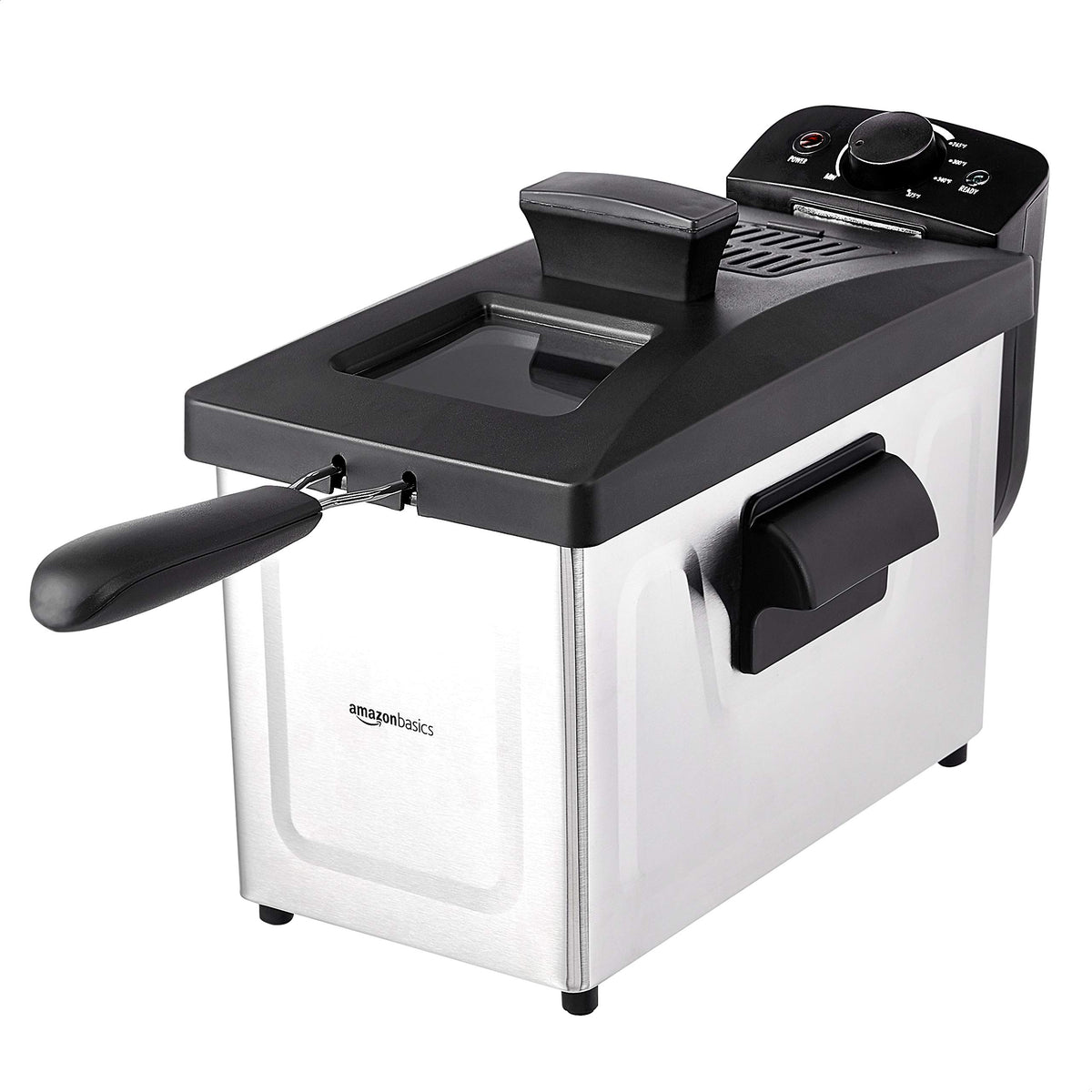 3.2-Qt Electric Deep Fryer with Adjustable Temperature Control F39389