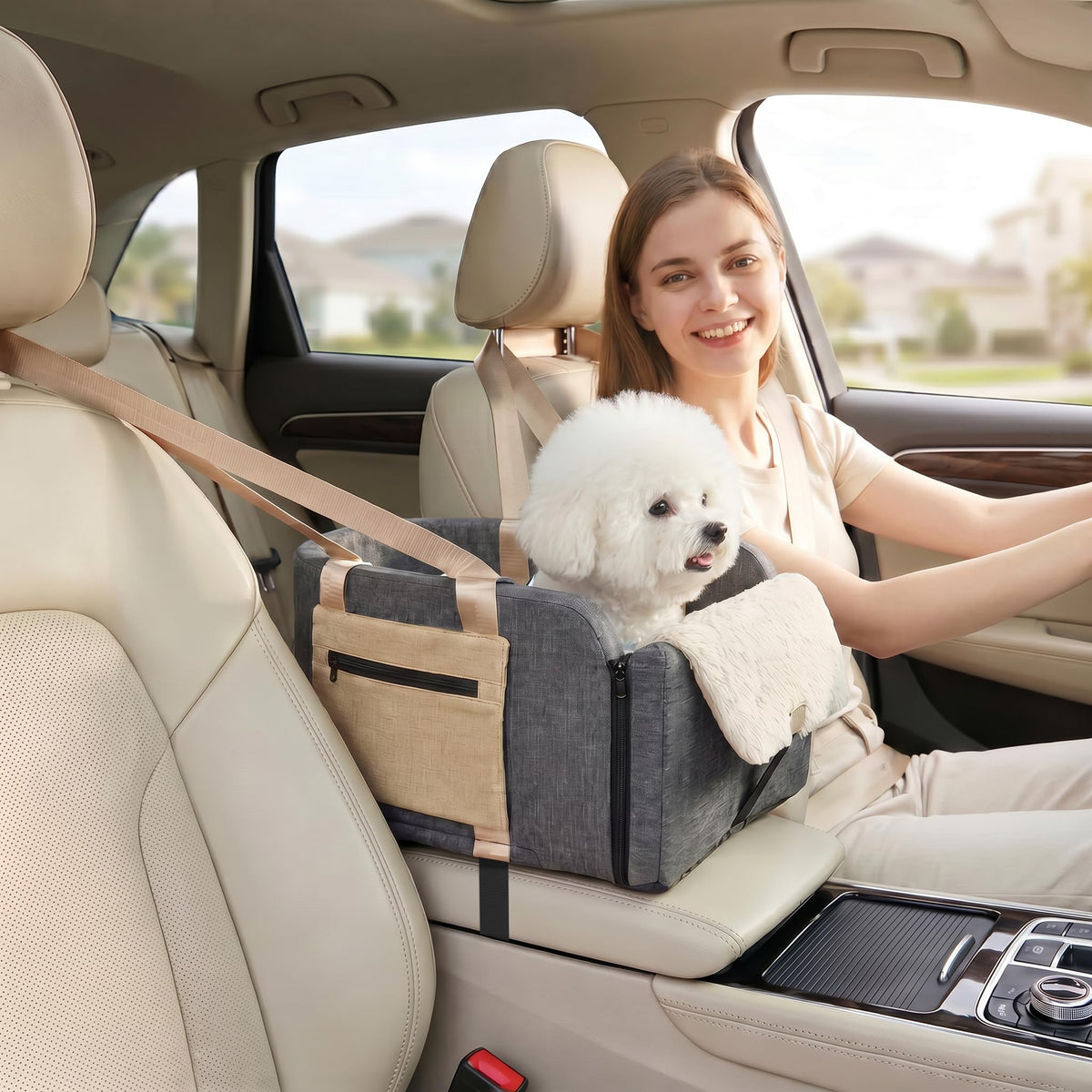 Center Console Dog Car Seat to 18lbs K289515