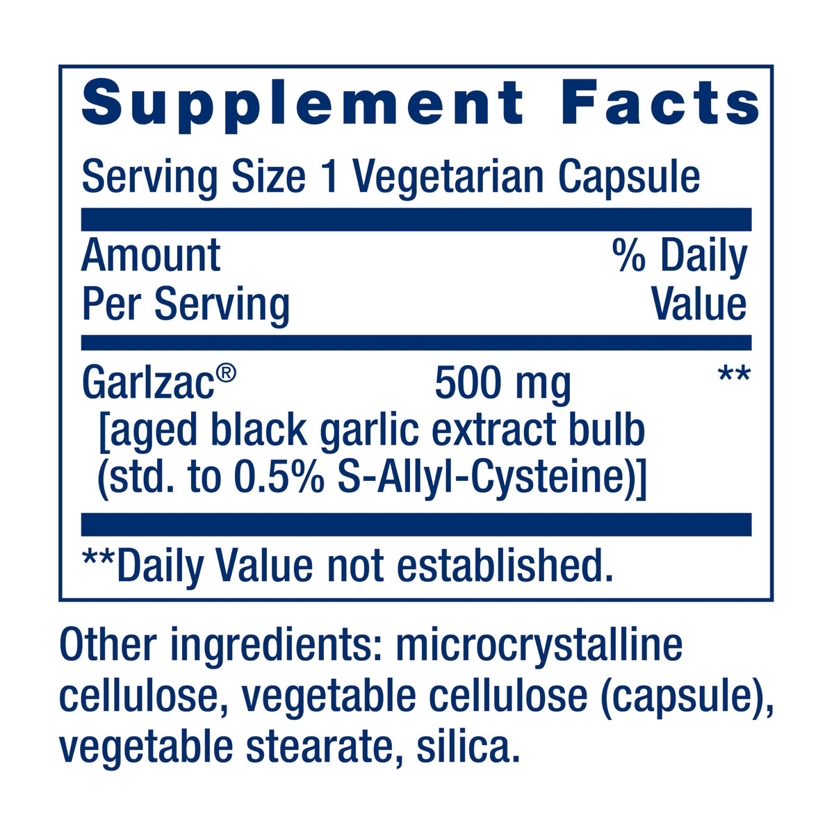Aged Black Garlic 30 Capsules J271562
