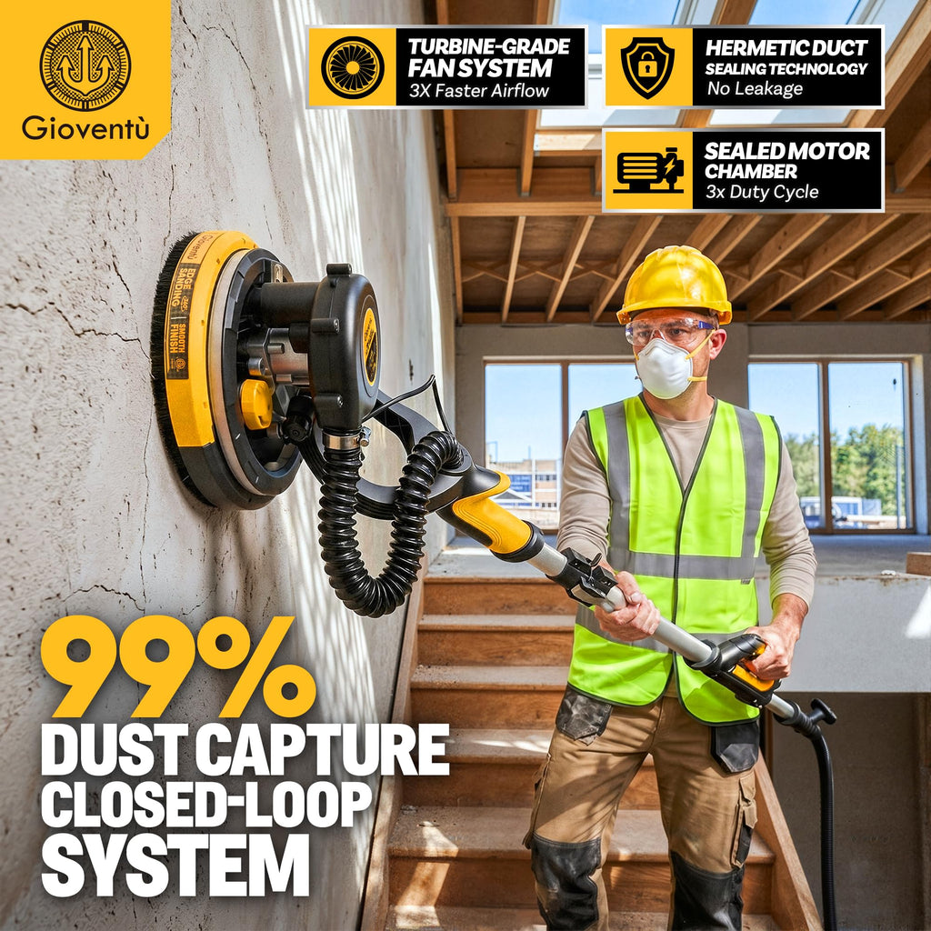 Electric Drywall Sander with Vacuum B5971