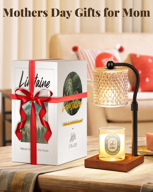 2 Pack Candle Warmer Lamp with Timer Dimmer Adjustable Height T848695