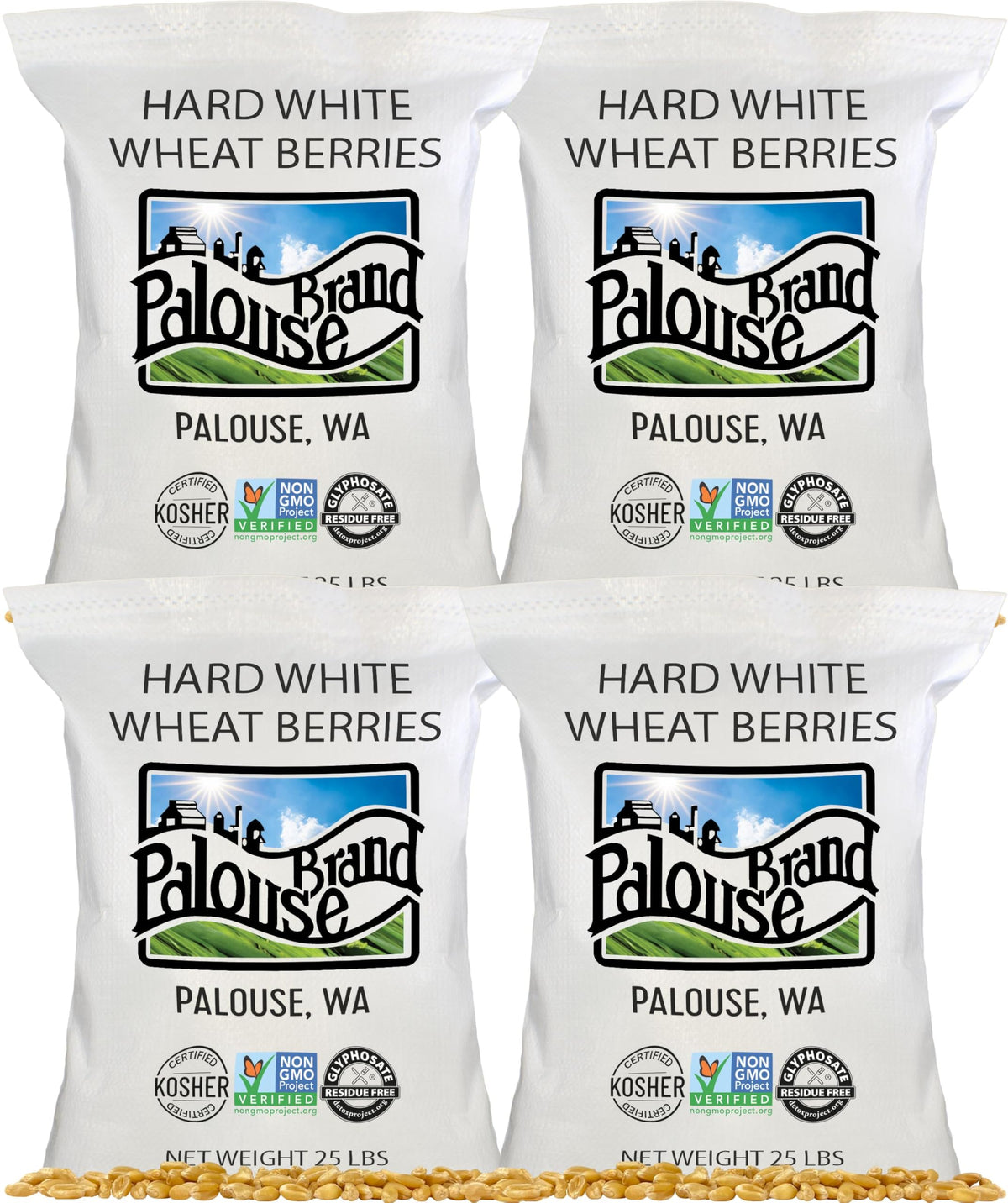 Hard White Wheat Berries 100 lbs J31174