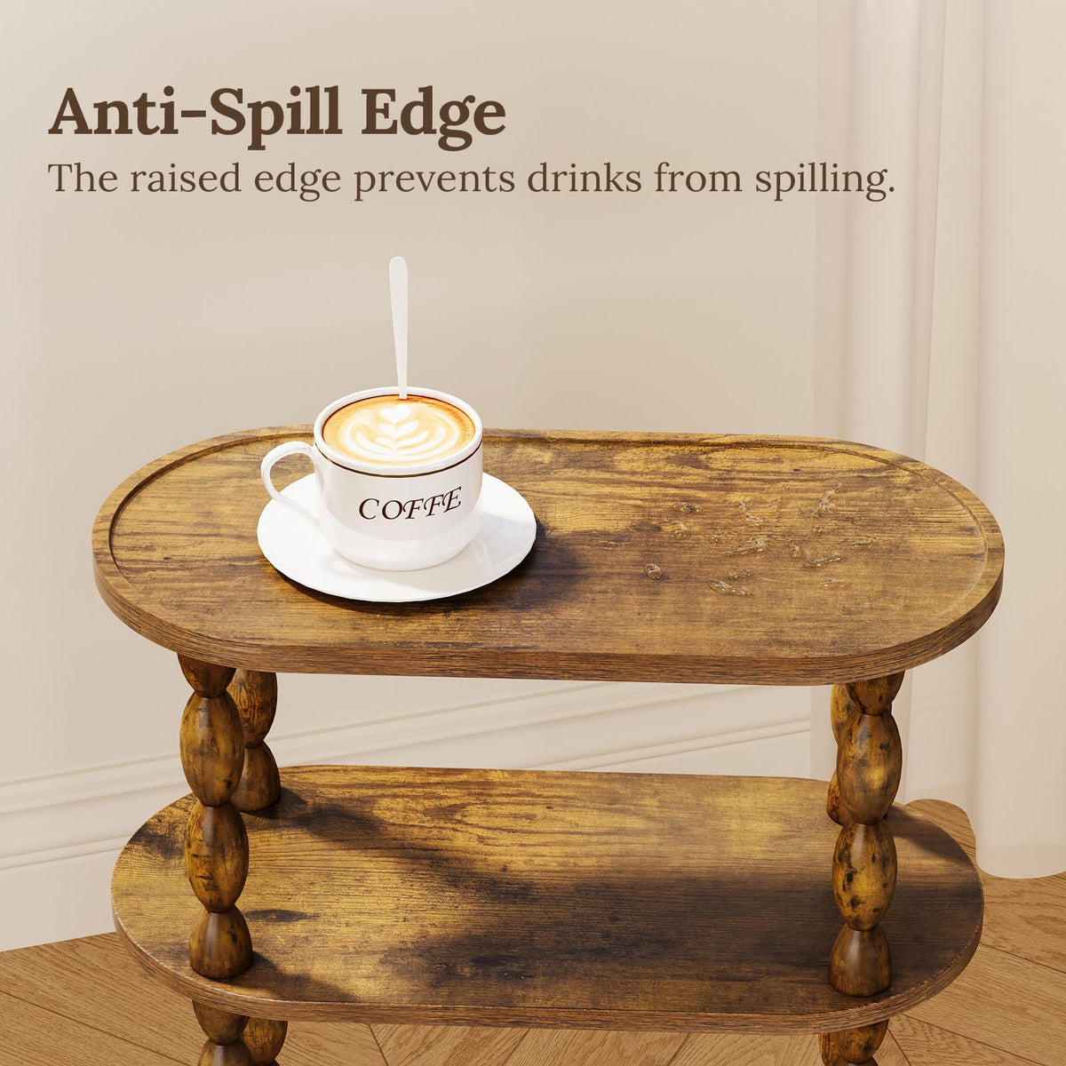 Narrow 3-Tier End Table L18540