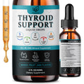 Liquid Thyroid Support Drops with Selenium Zinc Iodine L-Tyrosine Ashwagandha A611