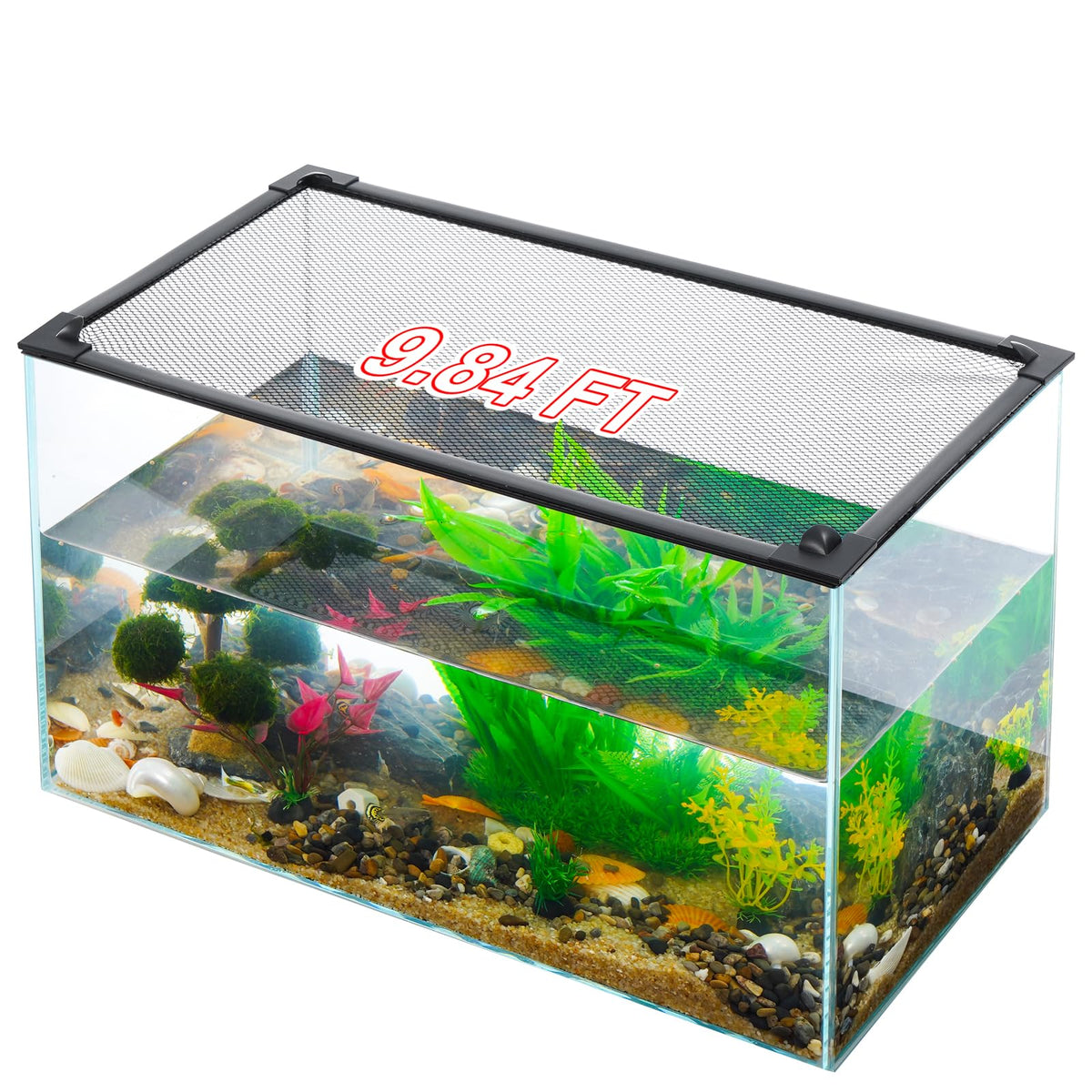 Magnetic Aquarium Lid Anti-Jumping Net Cover Y7854