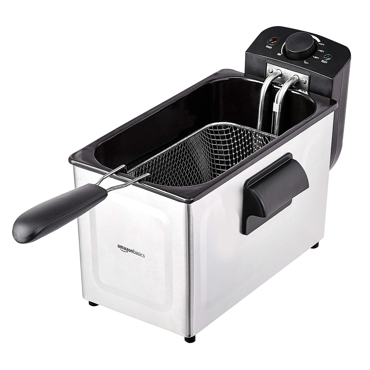 3.2-Qt Electric Deep Fryer with Adjustable Temperature Control F39389