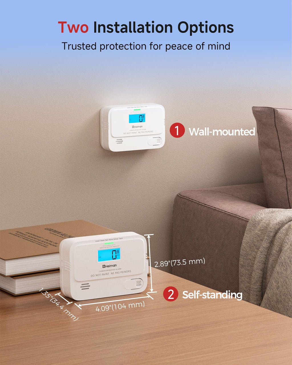 Carbon Monoxide Detectors 3 Pack J228352