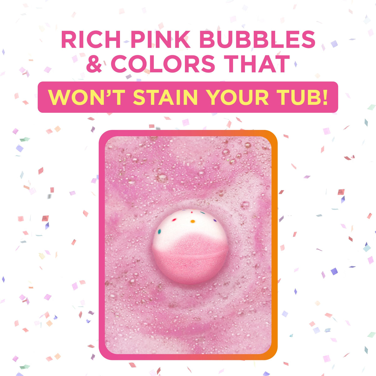 Birthday Cake Bath Bombs 1 Pack M4936