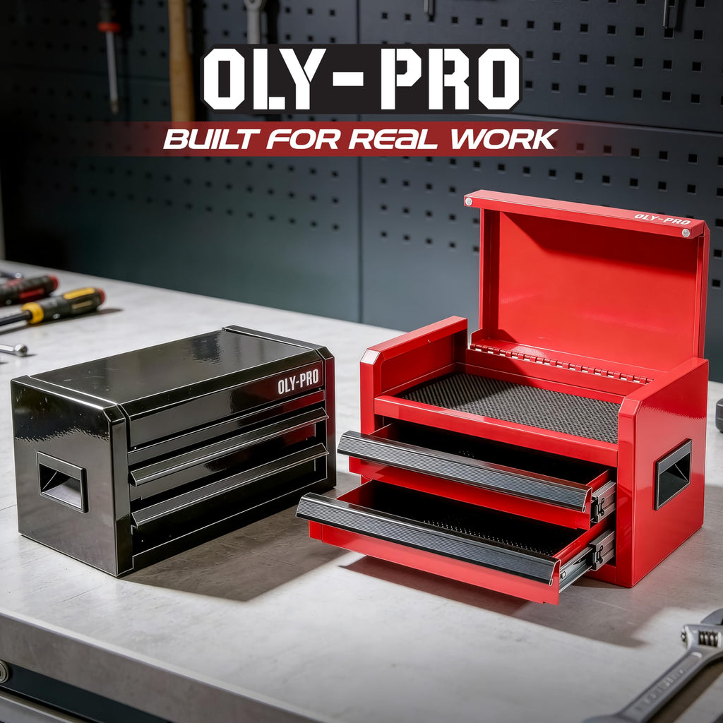 Black 2 Drawer Steel Tool Box D194106